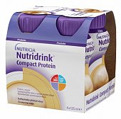 Купить nutridrink (нутридринк) компакт протеин со вкусом кофе 125мл, 4 шт в Кстово