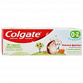 Купить колгейт (colgate) зубная паста детская без фтора с 0-2 лет нежные фрукты, 40мл в Кстово