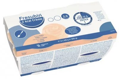 Купить fresubin (фрезубин), крем для энтерального питания со вкусом пралине, 125г 4 шт (2ккал) в Кстово