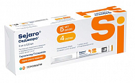 Купить седжаро, раствор для подкожного введения 5мг/доза шприц-ручка 2,4мл 1шт+ игла 4шт в Кстово