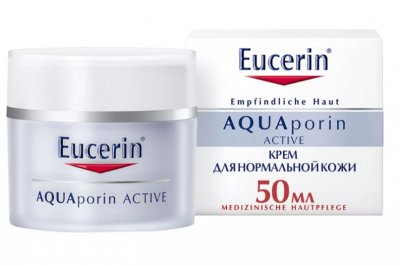Купить eucerin aquaporin active (эуцерин) крем для лица для чувствительной, норм и комбинир кожи интенсивное увлажнение 50 мл в Кстово