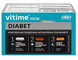 Купить vitime expert diabet (витайм), капсулы массой 510мг 32шт + капсулы массой 415мг 32шт + капсулы массой 665мг 32штбад в Кстово