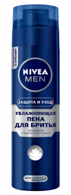Купить nivea (нивея) для мужчин пена для бритья увлажняющая, 200мл в Кстово