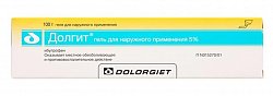 Купить долгит, гель для наружного применения 5%, туба 100г в Кстово