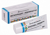 Купить метилурацил+левомицетин, мазь для наружного применения 40 мг/г+7.5 мг/г, туба 50г в Кстово