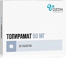 Купить топирамат, таблетки, покрытые пленочной оболочкой 100мг, 30 шт в Кстово