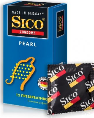 Купить sico (сико) презервативы pearl точечное рифление 12шт в Кстово