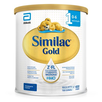 Купить симилак (similac) gold 1, смесь молочная 0-6 мес. 400г в Кстово