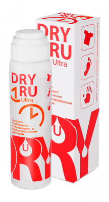 Купить драй ру (dry ru) ультра средство от обильного потоотделения с пролонгированным действием 50 мл в Кстово