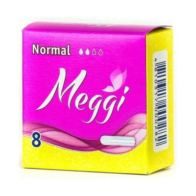 Купить meggi (мегги) тампоны гигиенические нормал, 8 шт в Кстово