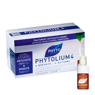 Купить фитосолба фитолиум 4 (phytosolba phytolium 4) сыворотка против выпадения волос ампулы 3,5мл х12 шт в Кстово