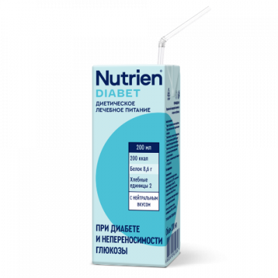 Купить нутриэн диабет стерилизованный для диетического лечебного питания с нейтральным вкусом, 200мл в Кстово