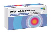 Купить ибупрофен реневал, таблетки, покрытые пленочной оболочкой 200мг, 50шт в Кстово