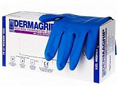Купить перчатки dermagrip high risk powder free, п/проч.син.р.m №25 пар в Кстово