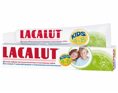 Купить lacalut (лакалют) зубная паста для детей кидс 4-8лет 50мл в Кстово