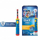 Купить орал-би (oral-b) электрическая зубная щетка mickey kids d10.513к (тип 4733), 1 шт. в Кстово