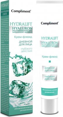Купить compliment hydralift hyaluron (комплимент) крем-флюид для лица дневной глубокого действия, 50мл в Кстово