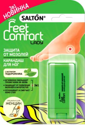 Купить salton (салтон) feet comfort lady карандаш защита от мозолей, 14мл в Кстово