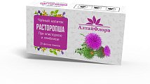 Купить чайный напиток алтайфлора расторопша, фильтр-пакеты 1,5г, 20 шт бад в Кстово