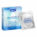 Durex (Дюрекс) презервативы Invisible XXL, 3 шт