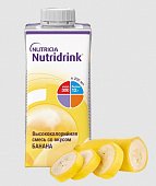 Купить nutridrink (нутридринк) смесь высококалорийная со вкусом банана, 200мл в Кстово