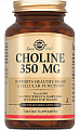 Купить solgar (солгар) холин 350мг, капсулы 100шт бад в Кстово