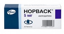 Купить норваск, таблетки 5мг, 30 шт в Кстово
