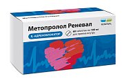 Купить метопролол-реневал, таблетки 100мг 60шт в Кстово