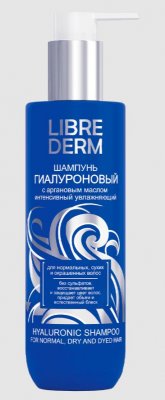 Купить librederm (либридерм) гиалуроновый шампунь интенсивное увлажнение с аргановым маслом, 250мл в Кстово