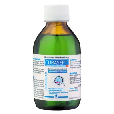 Купить курасепт (curasept) ополаскиватель 0,2% хлоргексидин 200мл в Кстово
