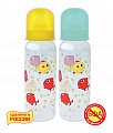 Курносики бутылочка полипропиленовая с латексной соской с 0 мес 250мл (11006)