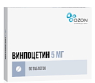 Купить винпоцетин, таблетки 5мг, 50 шт в Кстово