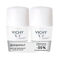 Купить vichy (виши) дезодорант шариковый 48 часов для чуствительной кожи 50мл 2 шт в Кстово