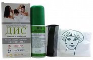Купить дис, шампунь педикулицидный (от вшей и гнид), 100мл+расчестка и шапочка в Кстово