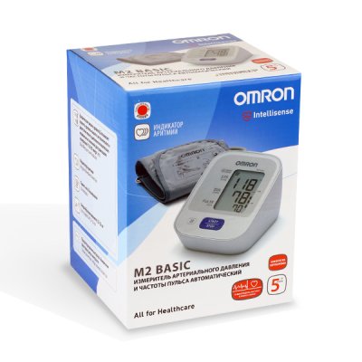 Купить тонометр автоматический omron (омрон) м2 basic, без адаптера, манжета 22-32см (hem 7121-ru) в Кстово