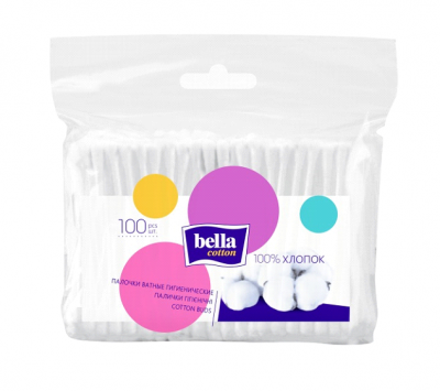 Купить bella cotton (белла) ватные палочки 100 шт в Кстово