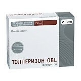 Толперизон-OBL, таблетки, покрытые оболочкой 150мг, 30шт