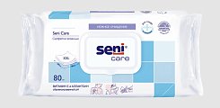 Купить seni care (сени кеа) салфетки влажные для ухода с витамином е и аллантоином 80шт в Кстово