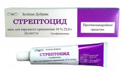Купить стрептоцид, мазь 10% 25г (биосинтез оао, россия) в Кстово