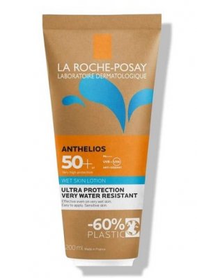 Купить la roche-posay anthelios (ля рош позе) гель для лица и тела с технологией нанесения на влажную кожу spf50+, эко-туба 200мл в Кстово