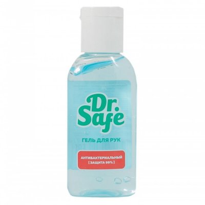 Купить dr safe (доктор сейф) гель для рук косметический гигиенический с антибактериальным эффектом, 60мл в Кстово