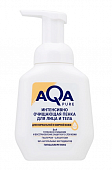 Купить aqa рure (аква пьюр) пенка для лица, тела интенсивно очищающая для нормальной и жирной кожи, 250 мл в Кстово