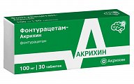 Купить фонтурацетам-акрихин, таблетки 100мг, 30 шт в Кстово