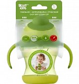 Купить roxy-kids (рокси-кидс) поильник-непроливайка с силиконовой трубочкой для детей с 9 месяцев, 200мл в Кстово