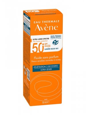 Купить авен (avenе suncare) флюид для лица солнцезащитный без отдушек с тонирующим фильтром, 50 мл spf 50+ в Кстово