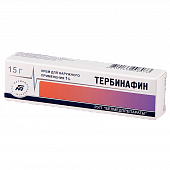 Купить тербинафин, крем для наружного применения 1%, 15г в Кстово