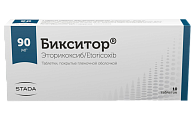 Купить бикситор, таблетки, покрытые пленочной оболочкой 90мг, 10шт в Кстово