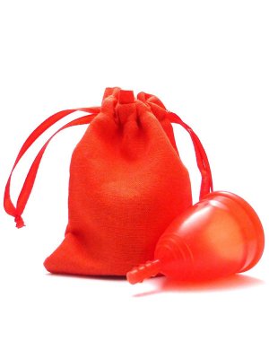 Купить онликап (onlycup) менструальная чаша серия лен размер l, красная в Кстово