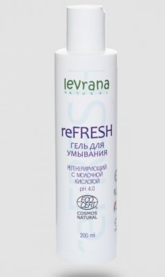 Купить levrana (леврана) гель для умывания регенерирующий refresh, 200мл в Кстово