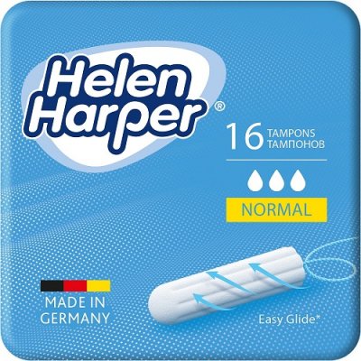 Купить helen harper (хелен харпер) нормал тампоны без аппликатора 16 шт в Кстово